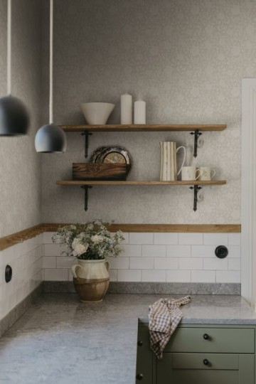 Sandberg S10567 Tradgarden Anton Sandstone - tapeta dzika róża