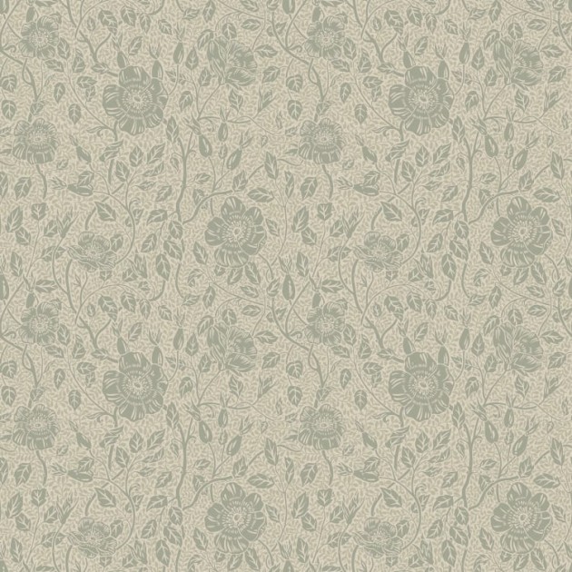 Sandberg S10569 Tradgarden Anton Sage Green - tapeta dzika róża