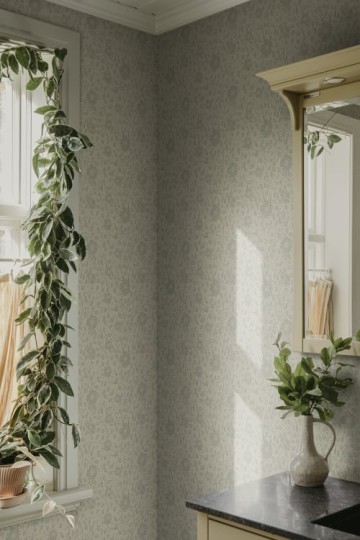 Sandberg S10569 Tradgarden Anton Sage Green - tapeta dzika róża