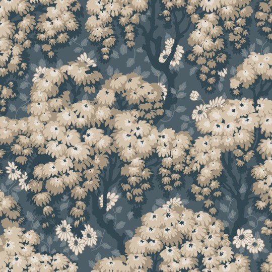 Sandberg S10566 Tradgarden Ragnvi Midnight Blue - tapeta w korony drzewa lipowego