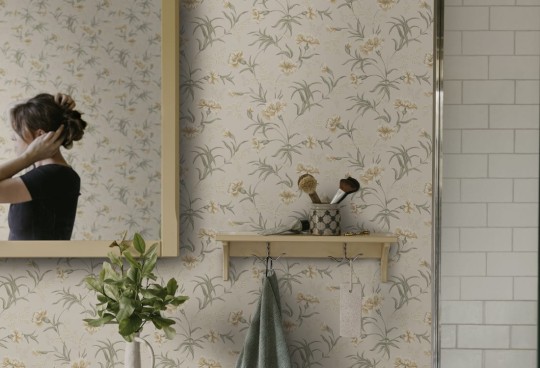 Sandberg S10562 Tradgarden Emilie Honey - tapeta w kwiaty