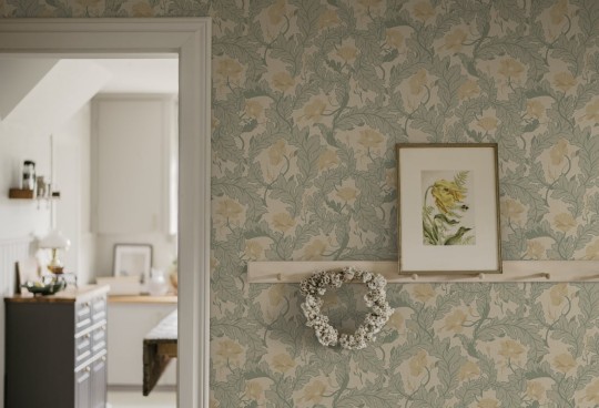 Sandberg S10560 Tradgarden Charlotta Yellow - tapeta w maki