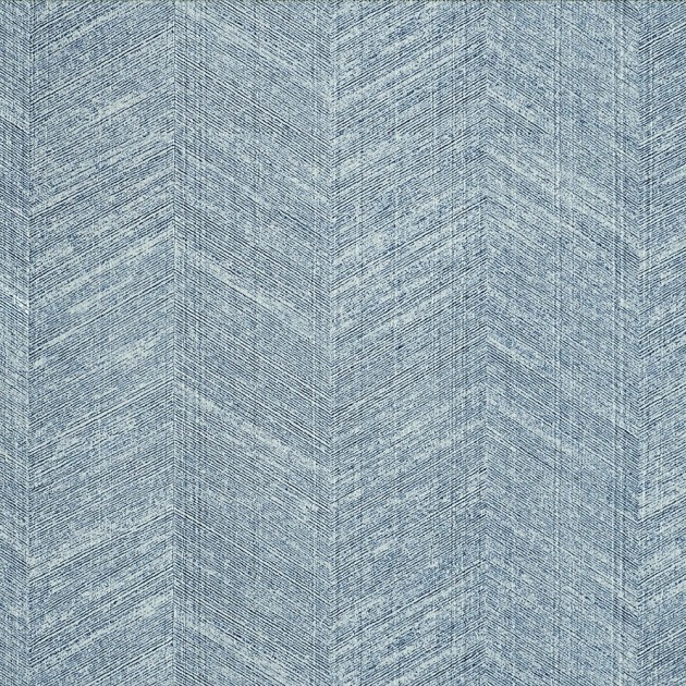 Vinylpex W18426.102.018 Pino - tapeta obiektowa w jodełkę niebieska
