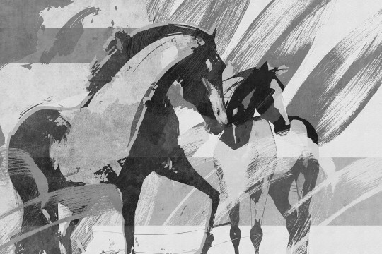 Lorenso TPA 0125 0122 05 Horsa - mural w konie