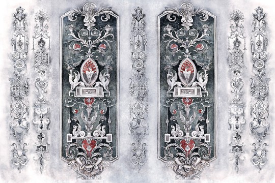 Lorenso TPA 1024 0112 01 Ampir - mural w detale architektoniczne