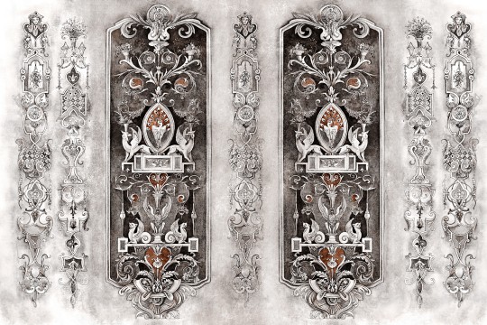 Lorenso TPA 1024 0112 02 Ampir - mural w detale architektoniczne