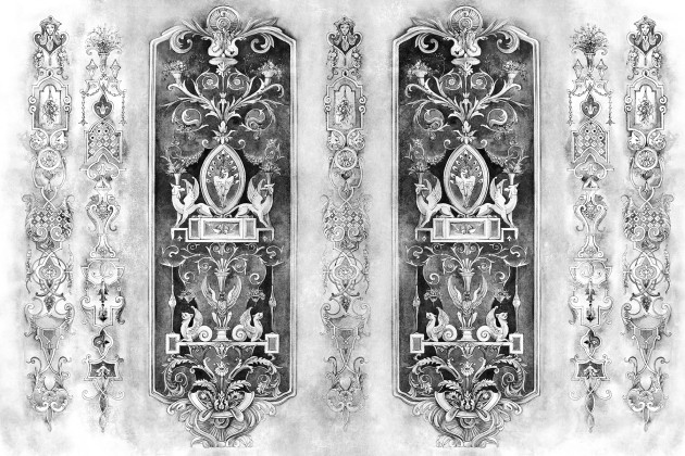 Lorenso TPA 1024 0112 03 Ampir - mural w detale architektoniczne