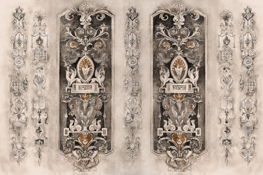 Lorenso TPA 1024 0112 04 Ampir - mural w detale architektoniczne