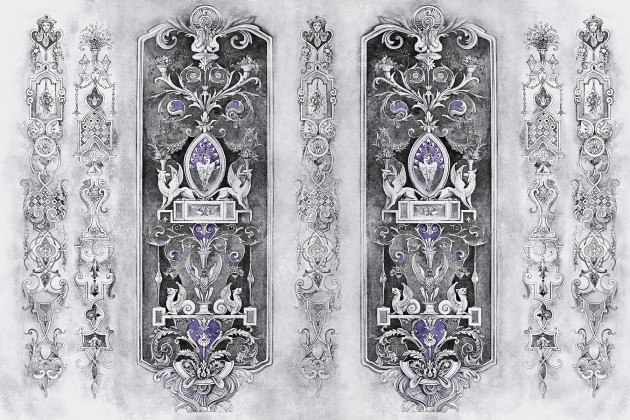 Lorenso TPA 1024 0112 06 Ampir - mural w detale architektoniczne