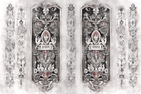 Lorenso TPA 1024 0112 08 Ampir - mural w detale architektoniczne