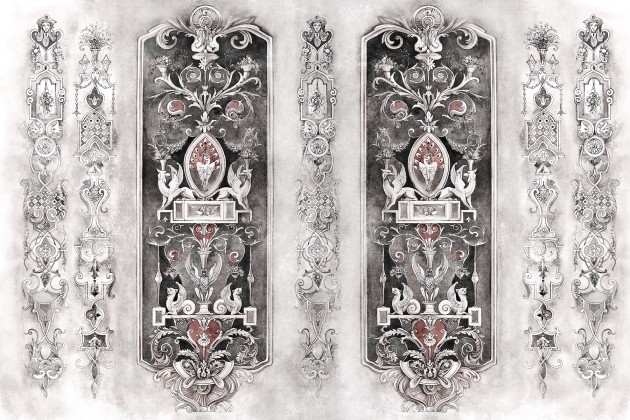 Lorenso TPA 1024 0112 08 Ampir - mural w detale architektoniczne