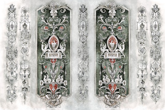 Lorenso TPA 1024 0112 09 Ampir - mural w detale architektoniczne