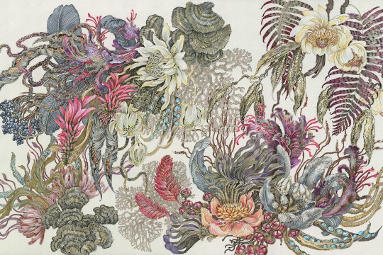 Lorenso TPA 0924 0107 00 Botanica - mural w egzotyczne rośliny