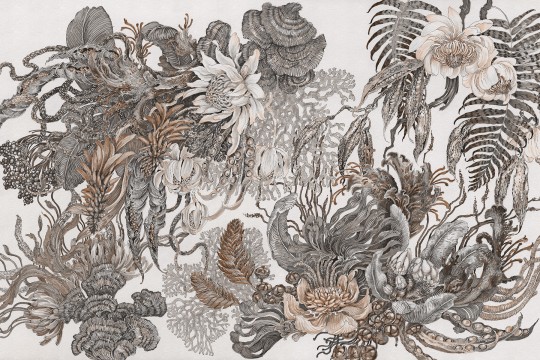 Lorenso TPA 0924 0107 05 Botanica - mural w egzotyczne rośliny