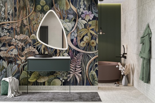 Lorenso TPA 0624 0097 05 Feris - mural w egzotyczną roślinność
