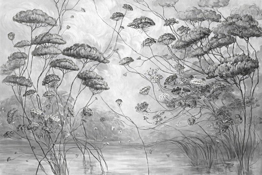 Lorenso TPA 1123 0028 05 Tanglo - mural w roślinny pejzaż