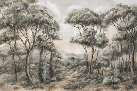 Lorenso TPA 0224 0066 02 Wildiria - mural w drzewa i góry