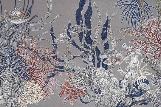 Lorenso TPA 1223 0045 00 Coralife - mural w ryby i koralowce