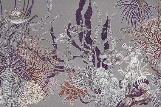 Lorenso TPA 1223 0045 02 Coralife - mural w ryby i koralowce