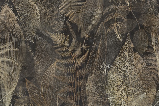 Lorenso TPA 0324 0078 00 Grevio - mural w złote liście