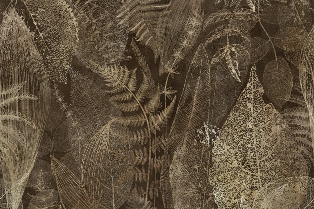 Lorenso TPA 0324 0078 03 Grevio - mural w złote liście