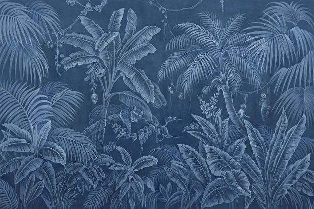 Lorenso TPA 0224 0067 01 Prida - mural w egzotyczne liście i zwierzęta