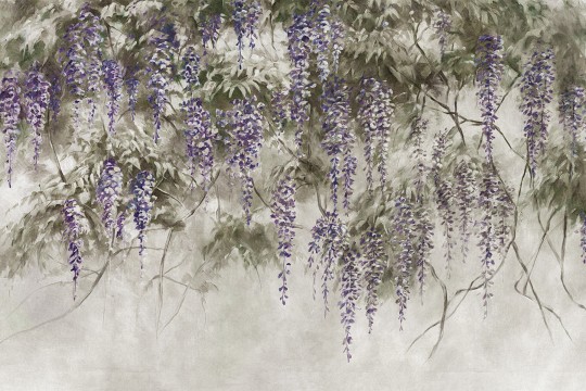 Lorenso TPA 0124 0055 01 Bluvi - mural w kwiaty bzu