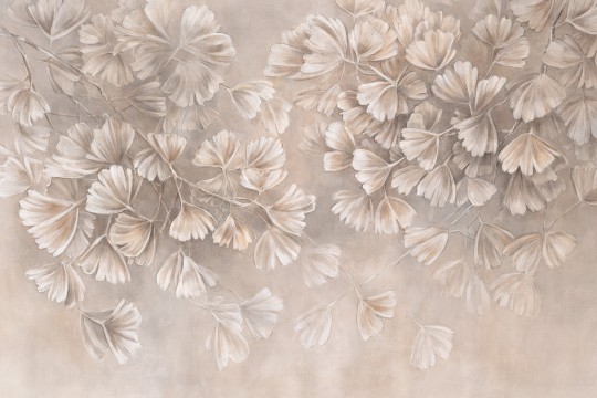 Lorenso TPA 1123 0020 02 Zingo - mural w liście miłorzębu japońskiego