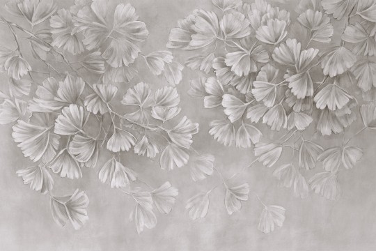 Lorenso TPA 1123 0020 03 Zingo - mural w liście miłorzębu japońskiego