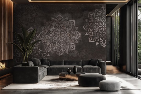 Lorenso TPA 1123 0012 01 Zendala - mural w orientalne ornamenty