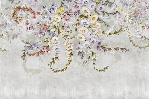 Lorenso TPA 1123 0032 00 Rozella - mural w kwiaty