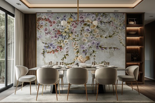 Lorenso TPA 1123 0032 00 Rozella - mural w kwiaty