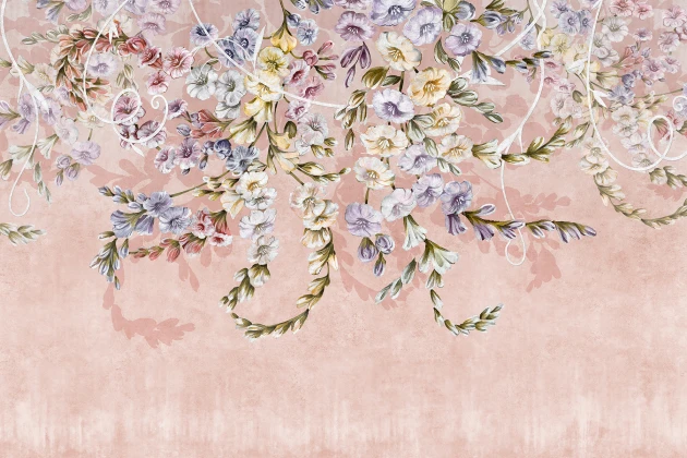 Lorenso TPA 1123 0032 01 Rozella - mural w kwiaty