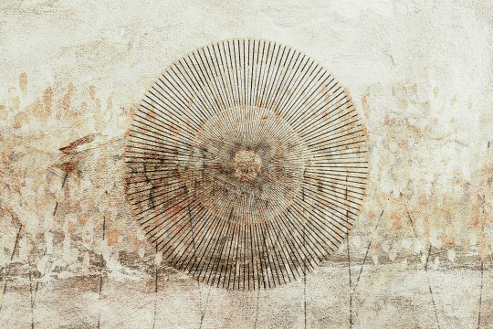 Lorenso TPA 0224 0059 00 Omniro - mural w abstrakcyjne słońce