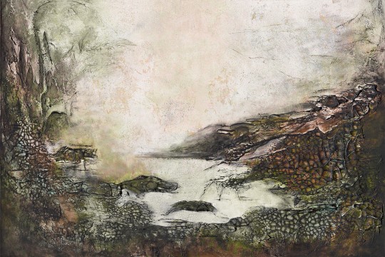 Lorenso TPA 1223 0041 02 Roostica - mural w górską rzekę