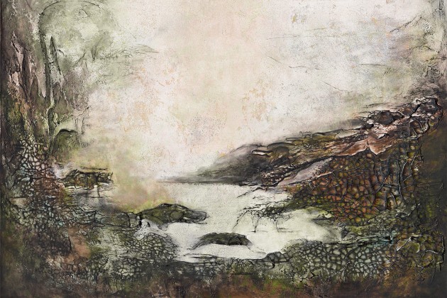 Lorenso TPA 1223 0041 02 Roostica - mural w górską rzekę