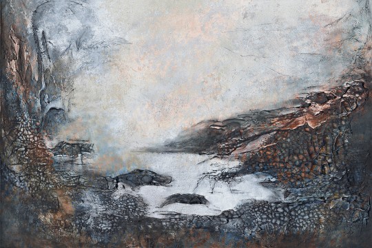 Lorenso TPA 1223 0041 07 Roostica - mural w górską rzekę