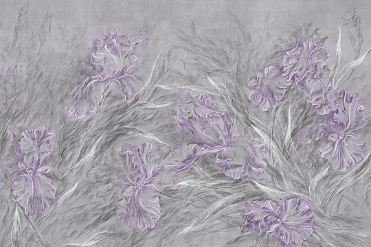 Lorenso TPA 0524 0085 00 Veyla - mural w kwiaty