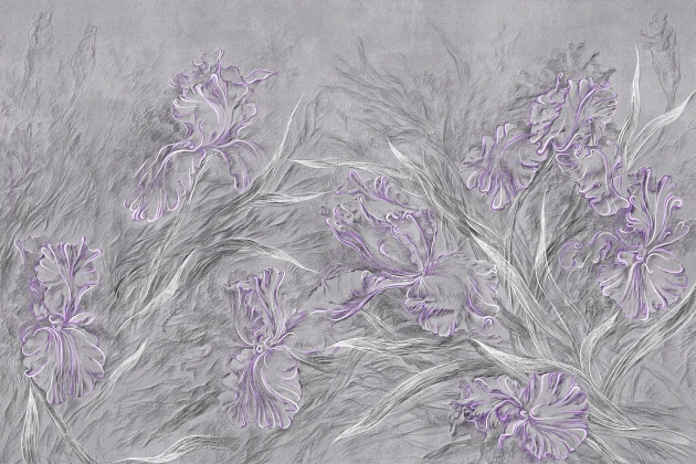 Lorenso TPA 0524 0085 00 Veyla - mural w kwiaty