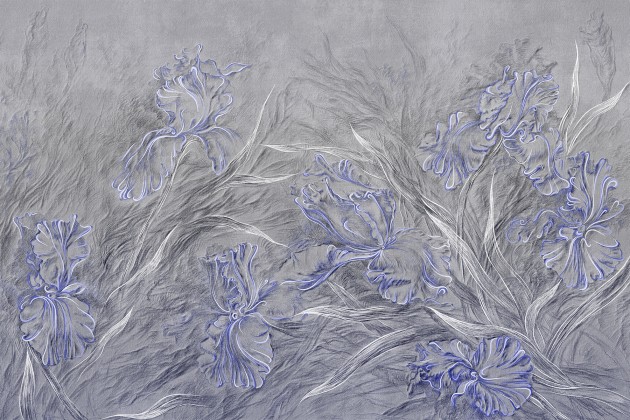 Lorenso TPA 0524 0085 01 Veyla - mural w kwiaty