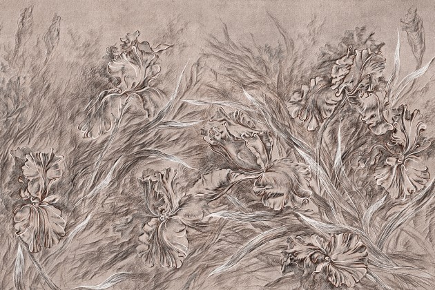 Lorenso TPA 0524 0085 02 Veyla - mural w kwiaty