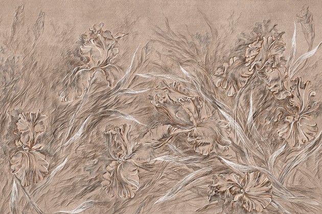 Lorenso TPA 0524 0085 03 Veyla - mural w kwiaty