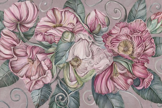 Lorenso TPA 1123 0034 01 Gardenia - mural w kwiaty