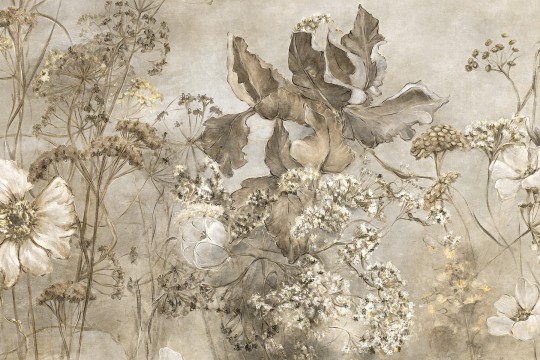 Lorenso TPA 1123 0014 02 Noctiflor - mural w duże kwiaty na łące