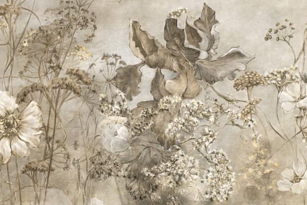 Lorenso TPA 1123 0014 02 Noctiflor - mural w duże kwiaty na łące