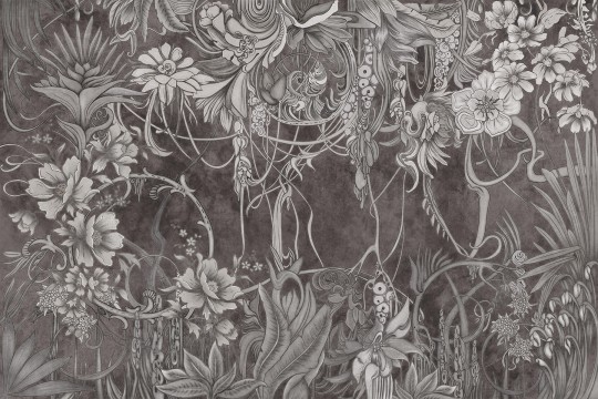 Lorenso TPA 0224 0069 04 Malivia - mural w tropikalne rośliny