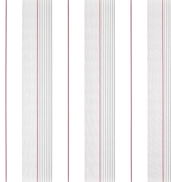 Tapeta Ralph Lauren Signature Papers PRL020/13 Aiden Stripe - Granite/Red