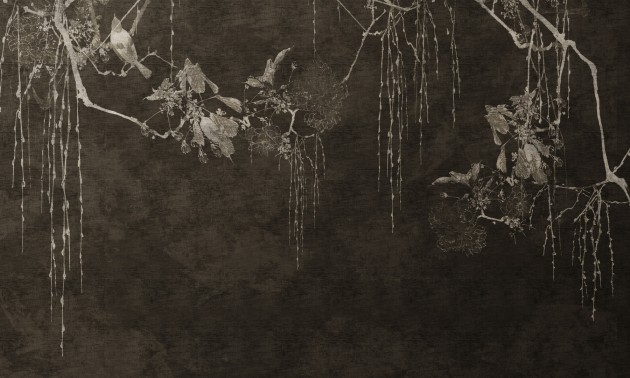 Dekorami Kyoto Fine 4 - mural w gałęzie