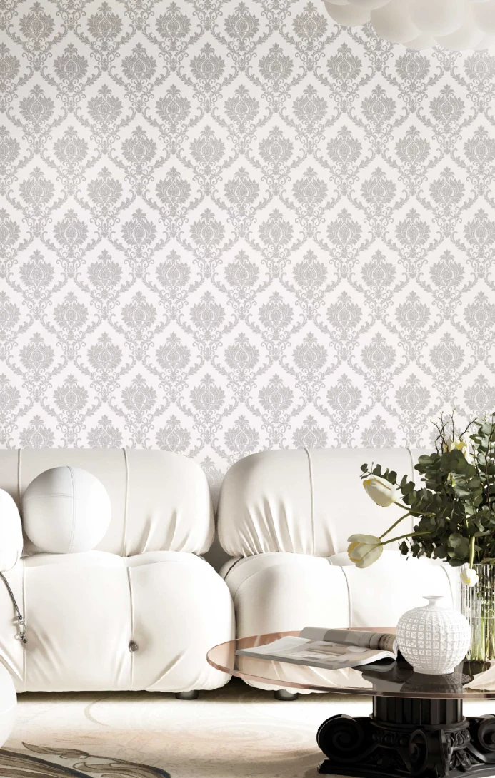 Cristiana Masi 23642 The Best Classic & Elegant Villa - tapeta w roślinne ornamenty