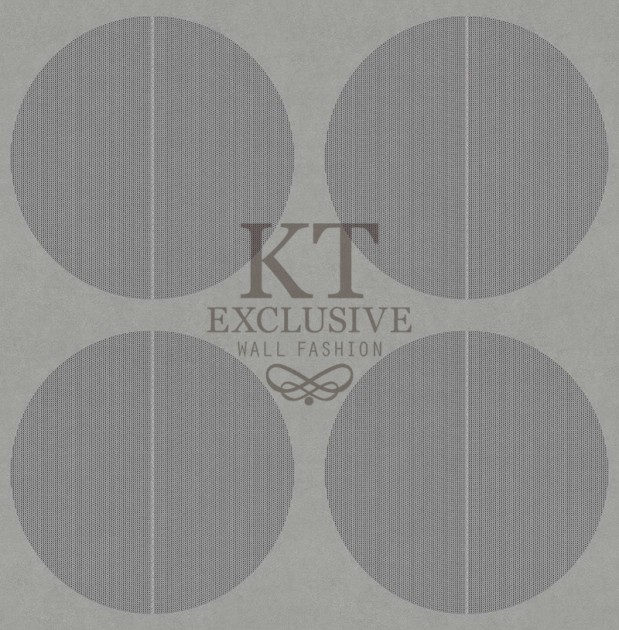 KT Exclusive BA0102 Baile - zamszowa tapeta w koła